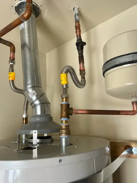 Water heater installation and plumbing repair in Cave Spring